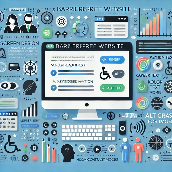 Barrierefreie Website