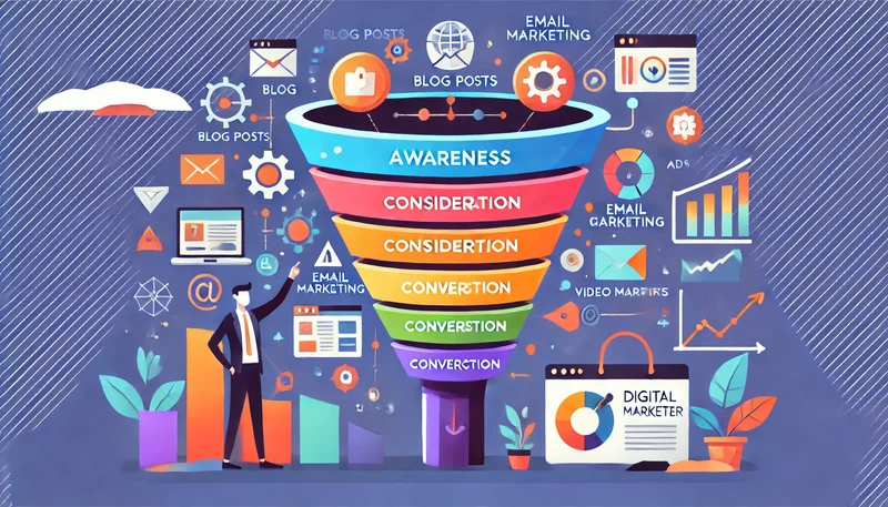 Marketing Funnel Content Typen