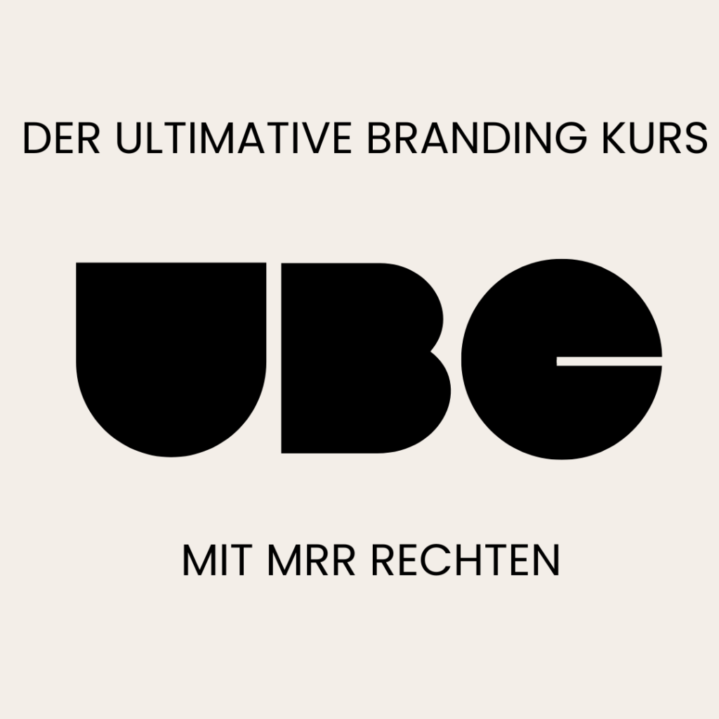 Ubc Digital Marketing Ultimativen Branding Course Kurs Mrr Online Geld Verdienen