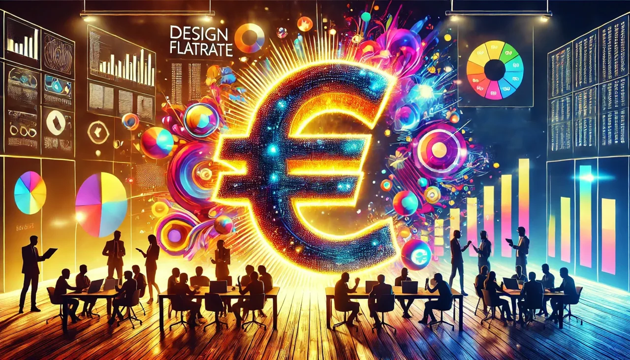 Design Flatrate Preis Kosten Budget Monatlich Pauschale Festpreis Monat Webdesign Layout Print