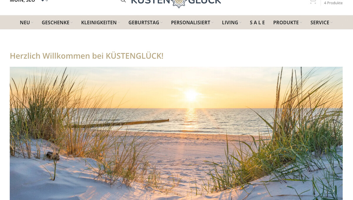 Woocommerce Shop Kuestenglueck Optimierung