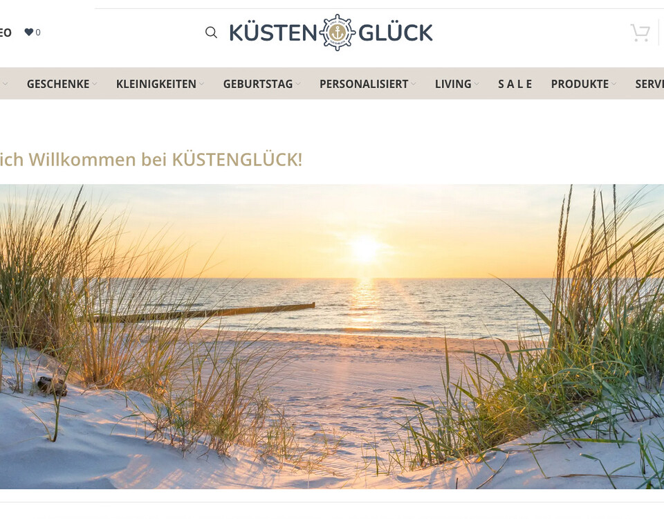 Woocommerce Shop Kuestenglueck Optimierung