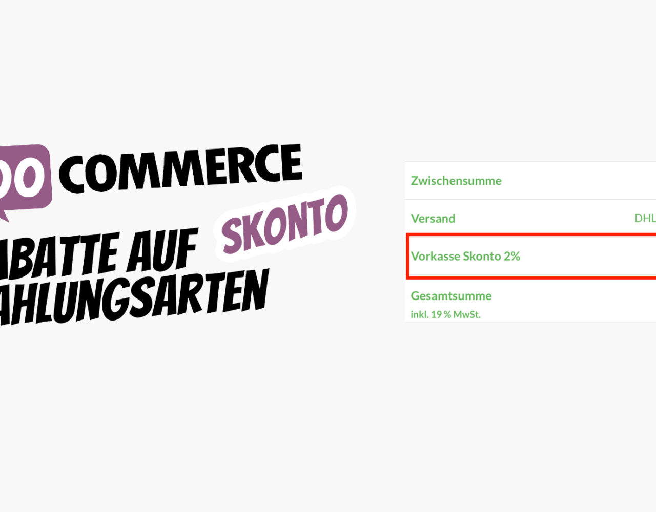 WooCommerce Checkout-Felder und Gebühren mit Logik an der Kasse