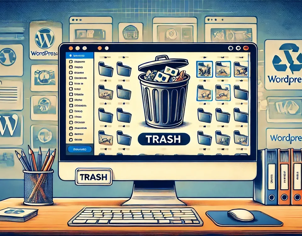 Wordpress Mediathek Papierkorb Geloeschte Bilder Dateien Aktivieren